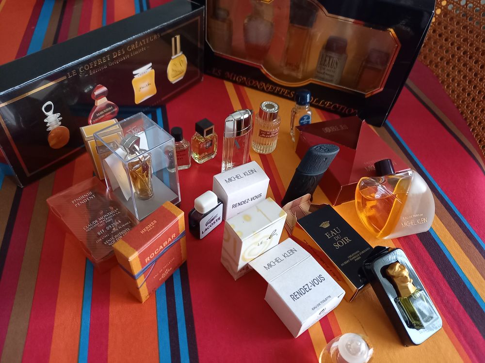 Flacons de parfum collector 