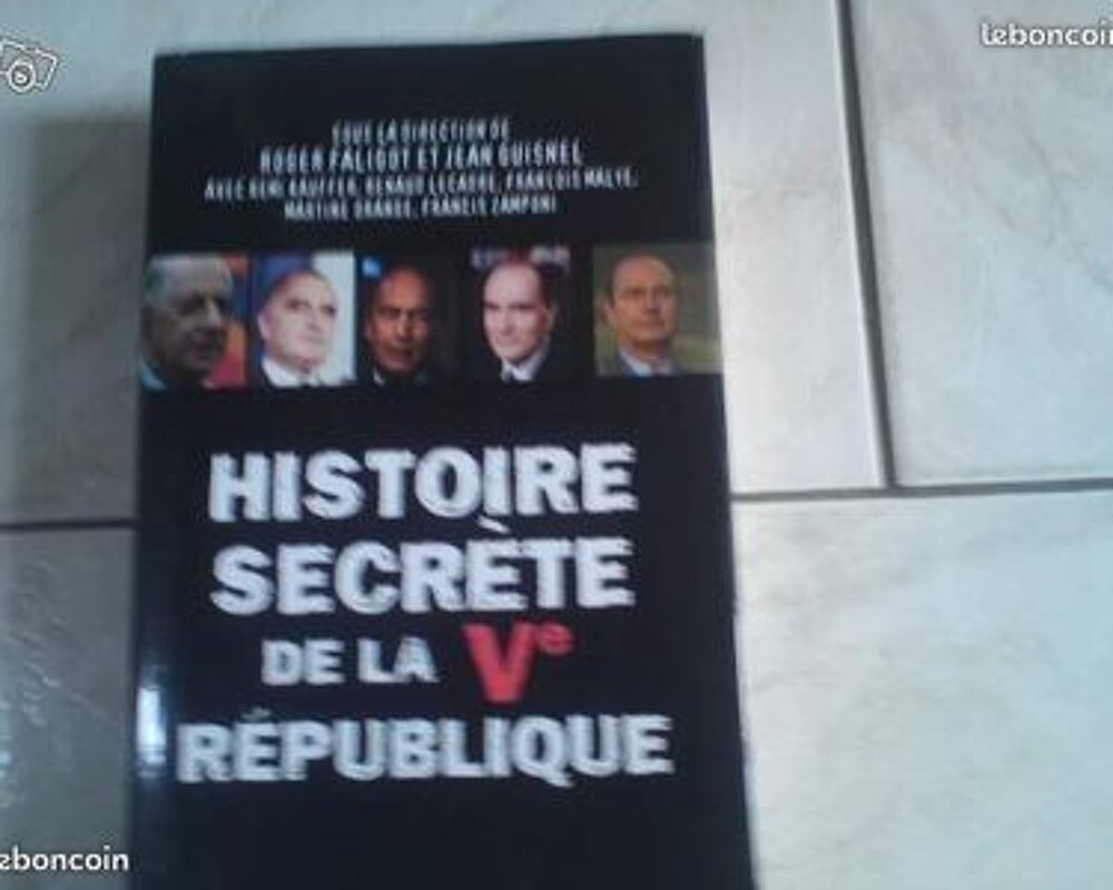 livre sur la V&egrave;me R&eacute;publique Livres et BD