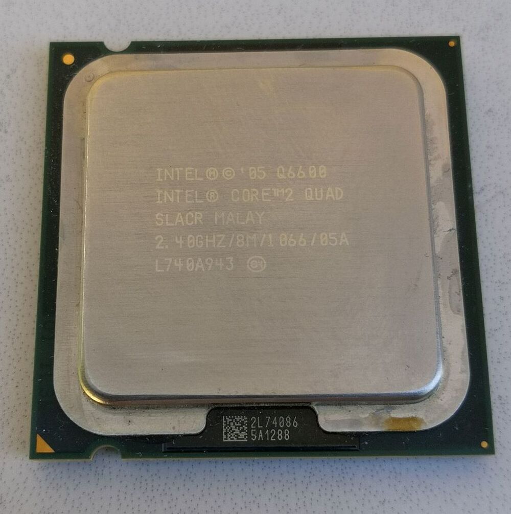 Processeur Intel Core2 Quad Q6600 2,40 GHz Socket LGA775 Matriel informatique