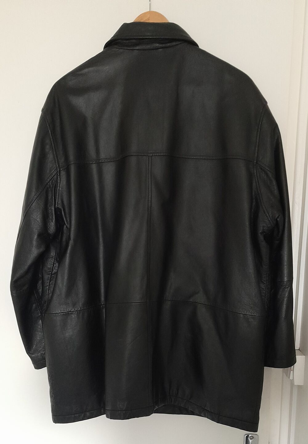 Veste en cuir - Homme - Broadcast - XL Excellent &eacute;tat Vêtements
