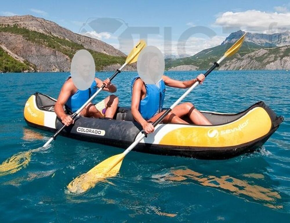 Kayak gonflable 2 PL mer et riviere Sevylor Colorado Sports