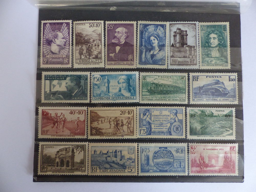 LOT DE TIMBRES NEUFS * COTE 42 € 