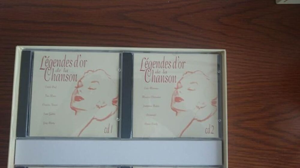 Coffret 4 CD - L&eacute;gendes de la Chanson CD et vinyles