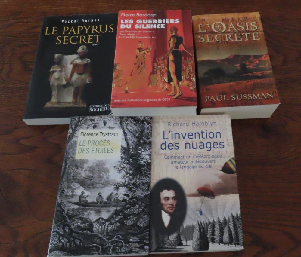 Divers livres de divers auteurs Livres et BD