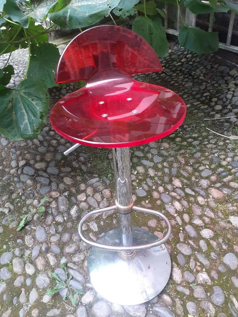 Tabouret de bar r&eacute;glable Décoration