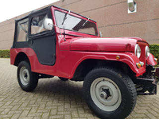 Willys CJ-5 Cabrio 1956 occasion Bruxelles, Belgi&euml;