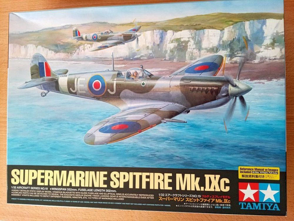 SUPERMARINE SPITFIRE Mk.IXc 1/32 TAMIYA Jeux / jouets