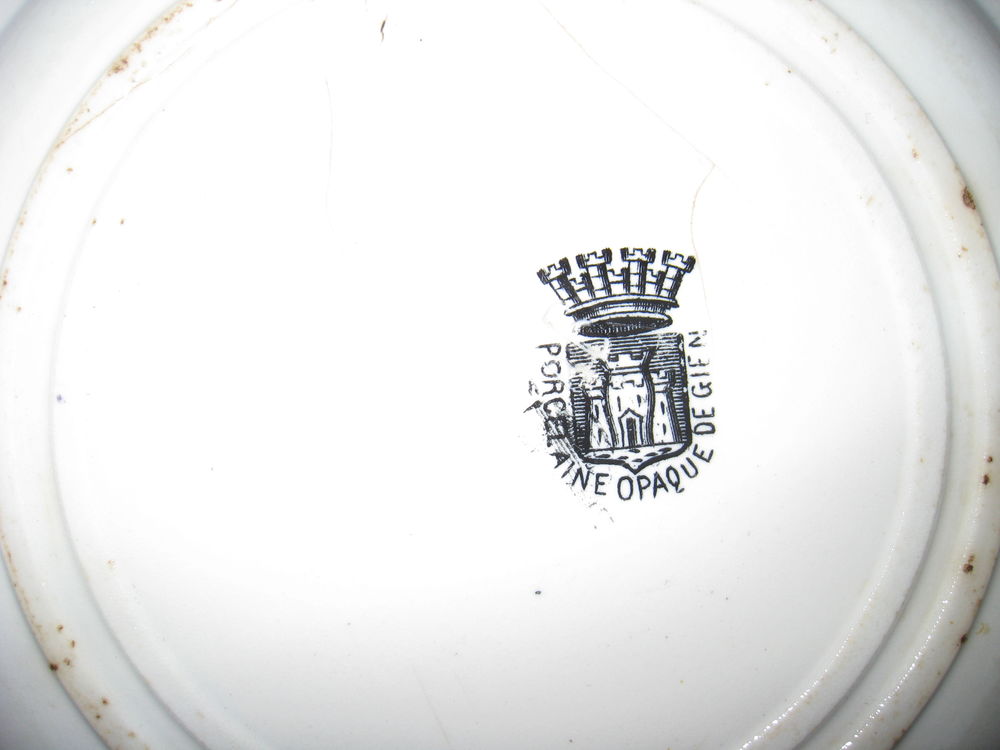Assiette parlante de 1889 