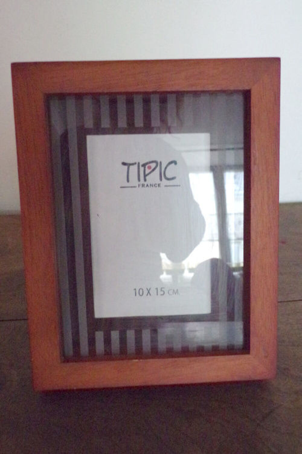 Cadre de bois Tipic marie louise en verre photo 10x15 cm Dcoration