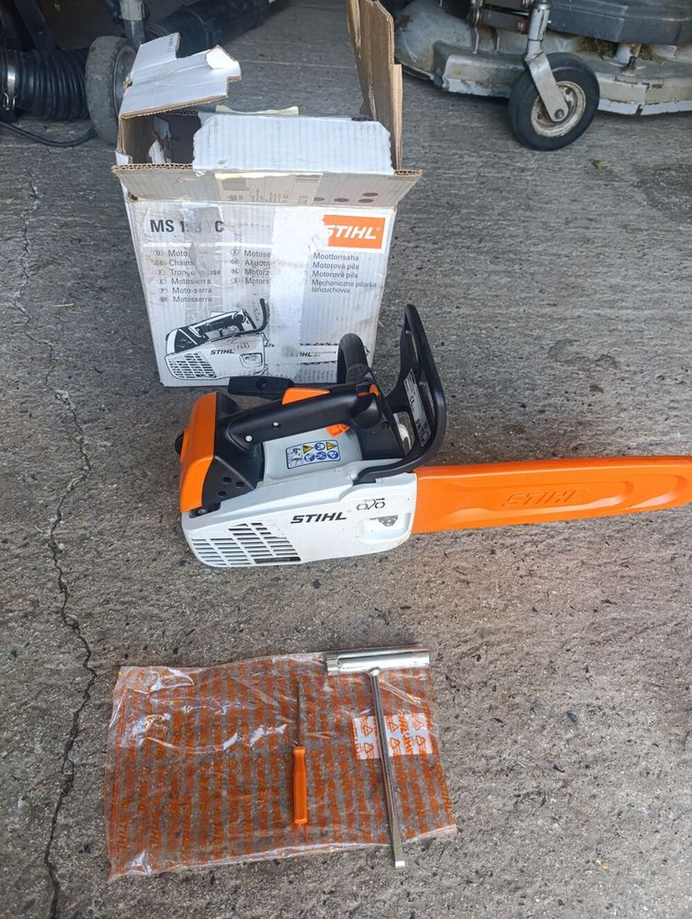 Tron&ccedil;onneuse &eacute;lagueuse Sthil ms 193TC Jardin