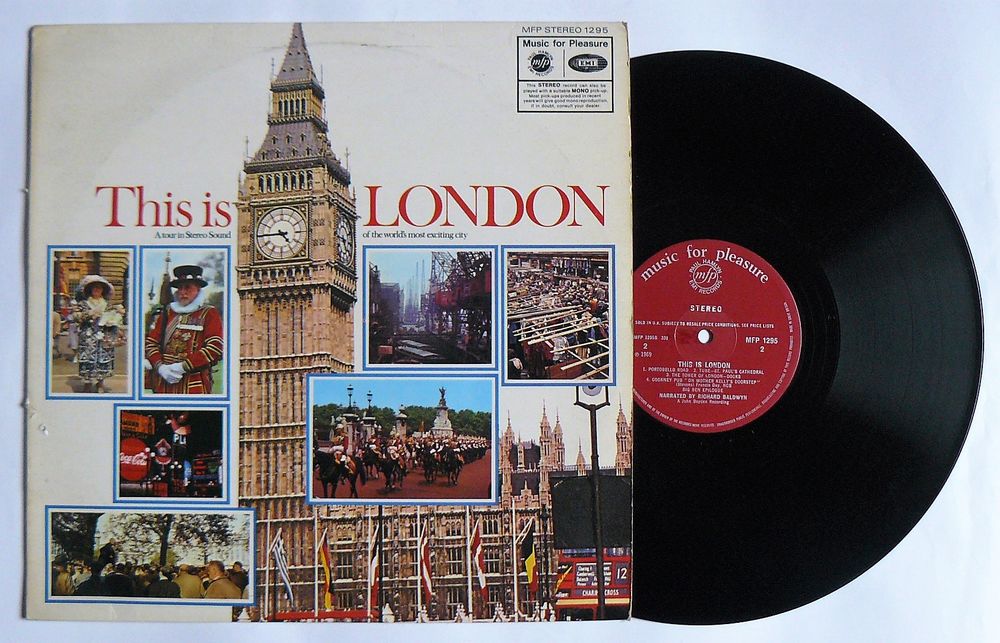 LP Richard BALDWYN : This is London - MFP 1295 - UK - 1969 CD et vinyles
