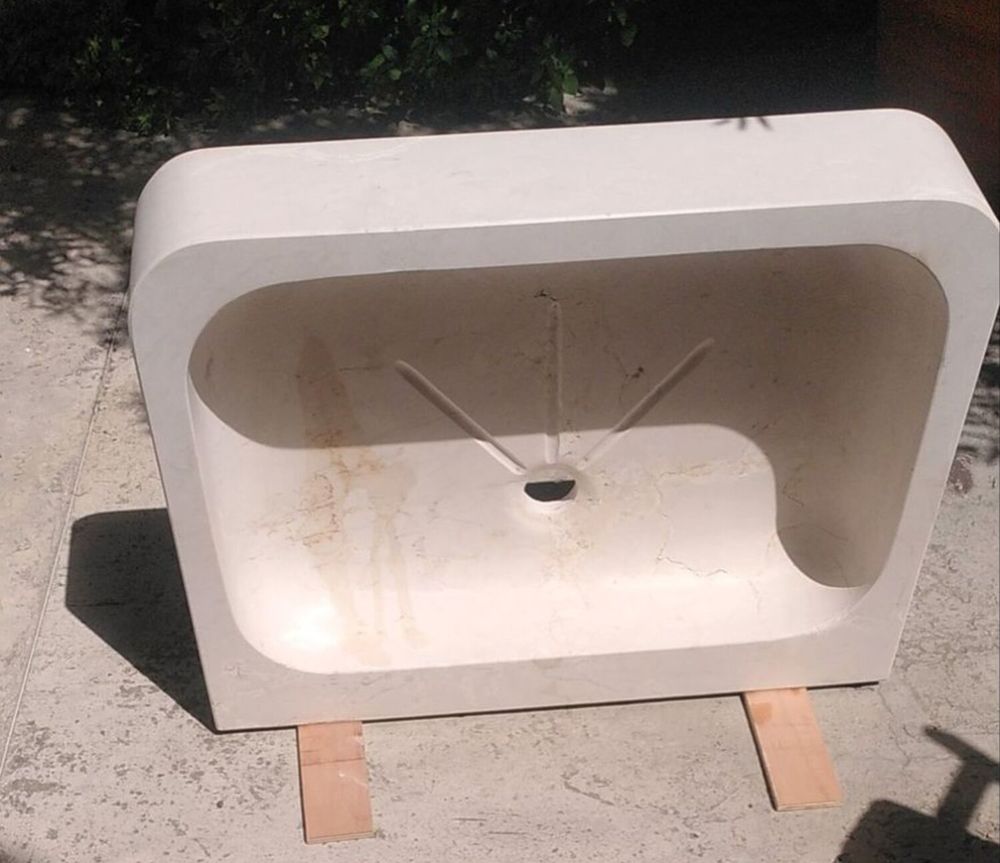 Bac douche en marbre Meubles