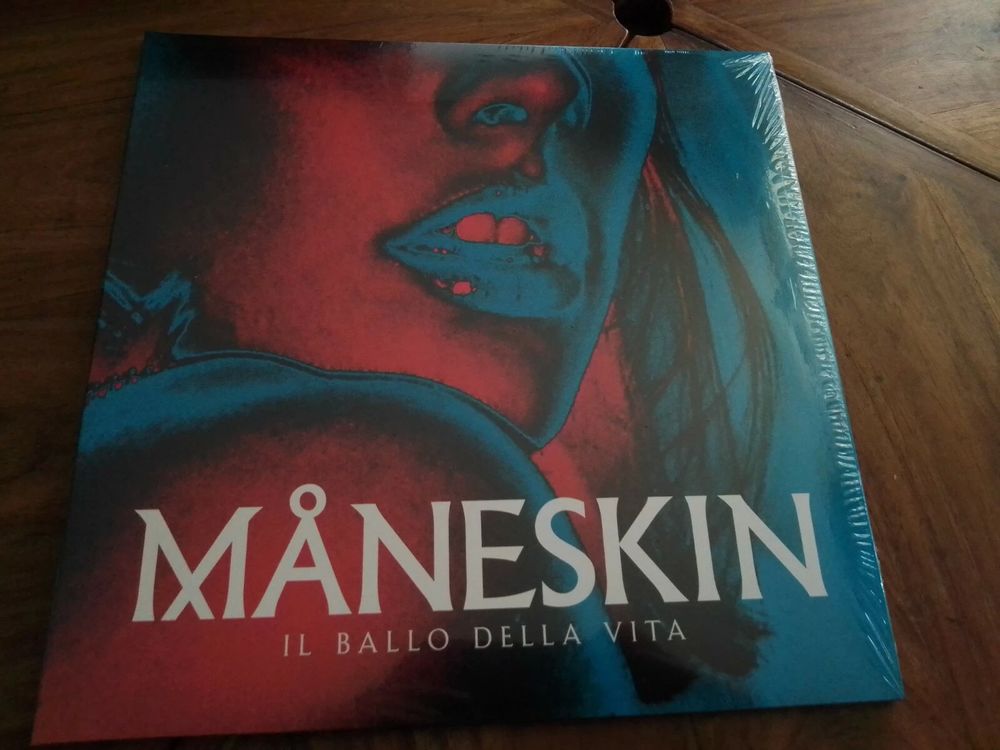 MANESKIN RARE LP VINYL 33 TOURS COULEUR BLEU "IL BALLO DELLA CD et vinyles