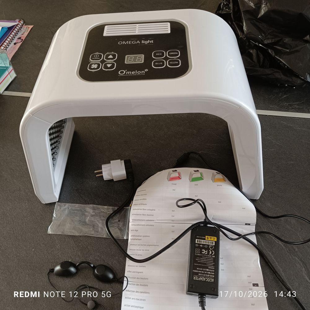   appareil de photobiomodulation LED Omega Light  