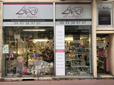 Magasin cdeaux et décoration évènements 10000 06400 Cannes