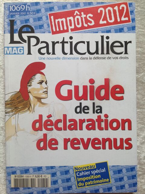 LE PARTICULIER IMPÔTS 2012 Envoi Possible
1 Trégunc (29)