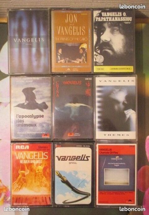 Cassette audio Vangelis  O. Papathanassiou 0 H�rouville-Saint-Clair (14)