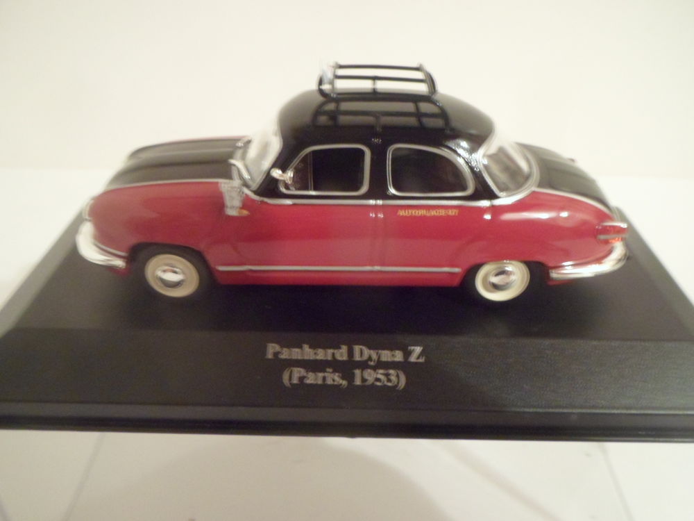Panhard dyna Z taxi paris 1953 - 1/43 - voiture miniature 