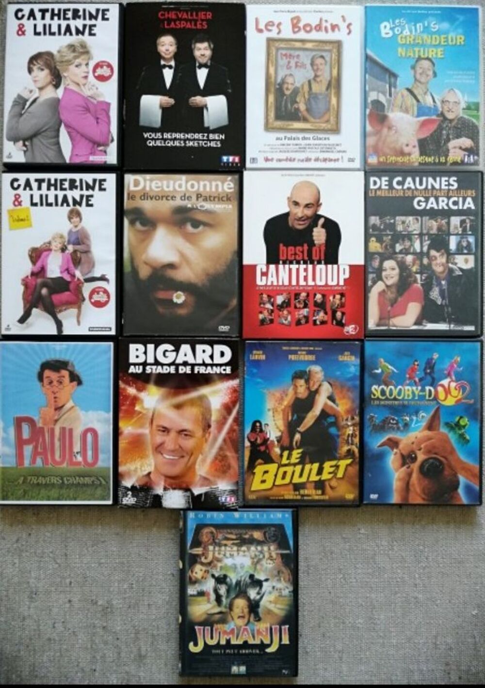 Lot de 13 DVD DVD et blu-ray
