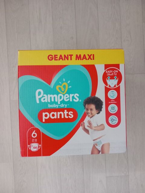 Lot 66 pants  Baby dry T6 Pampers 9 Saint-Aignan-Grandlieu (44)