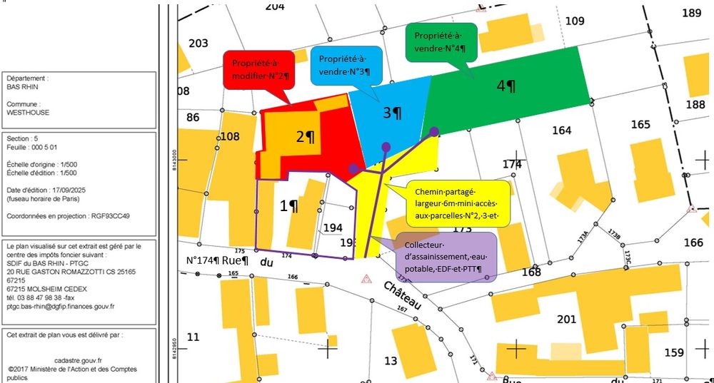 Vente Terrain Terrain constructible 11,8 Ares WESTHOUSE Westhouse