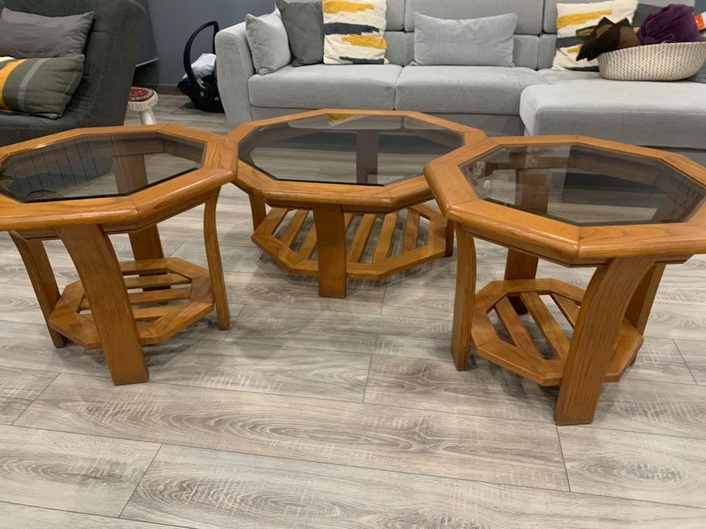table basse avec ses 2 bouts de canap&eacute; Meubles