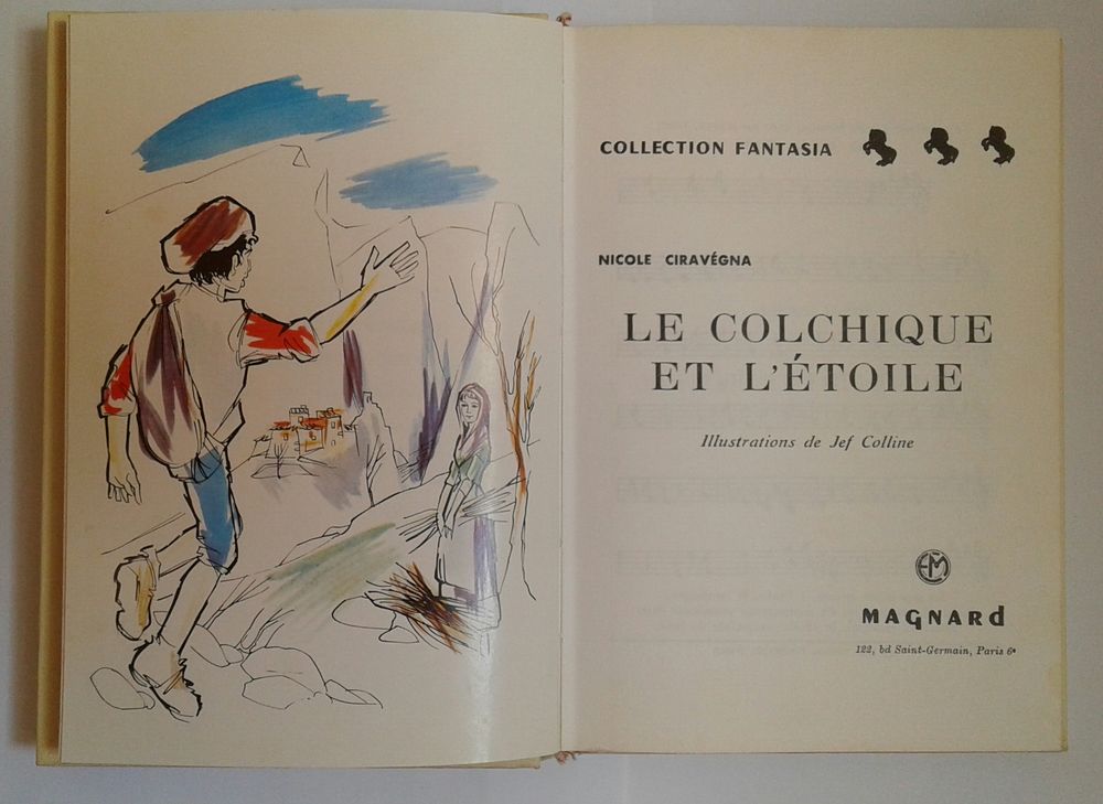 livre "Le Colchique et l'Etoile" Livres et BD