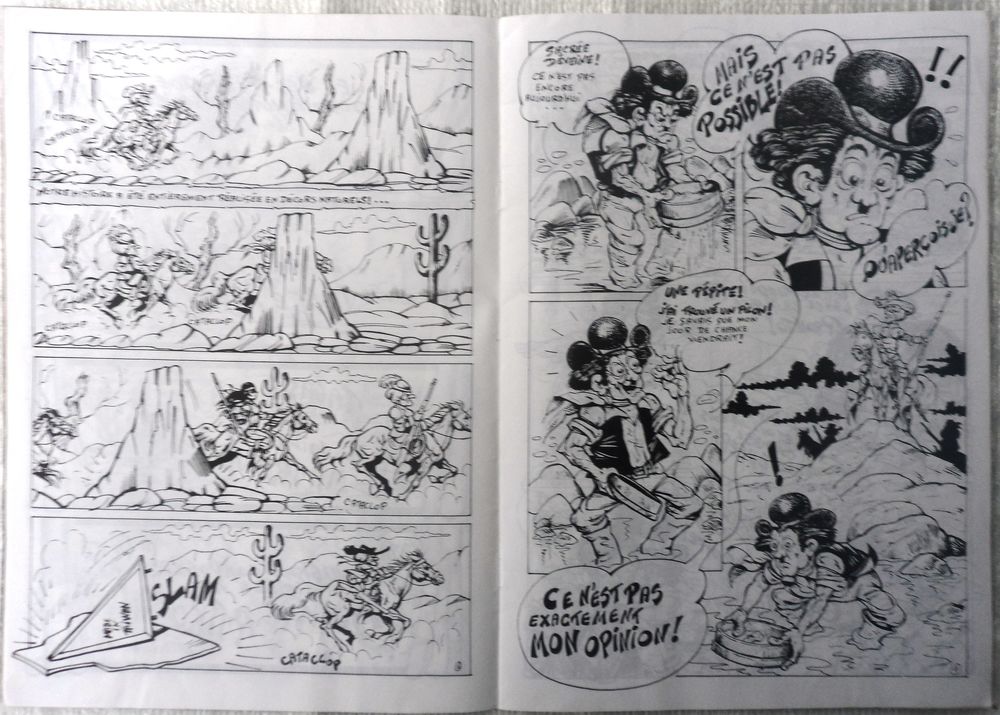 BANDE DESSIN&Eacute;E DE VINCE DAVY ALERTE AUX MATRONES 
25 pages 
Livres et BD