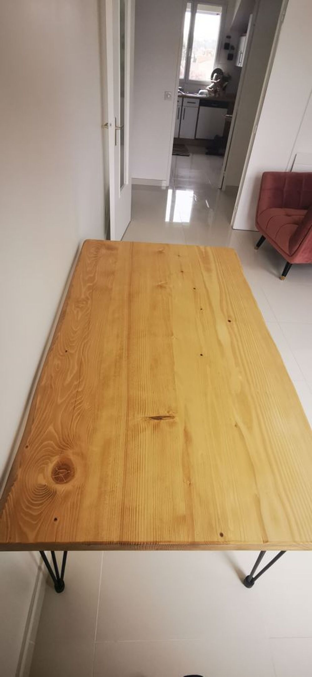 Table &agrave; manger bois massif Meubles