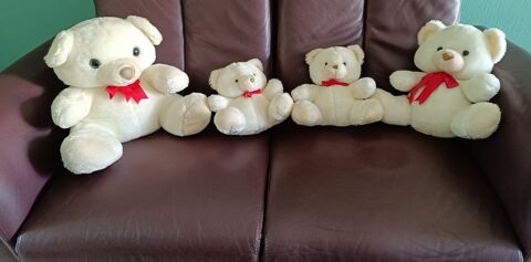 Famille nounours  peluches 15 Fougerolles-du-Plessis (53)