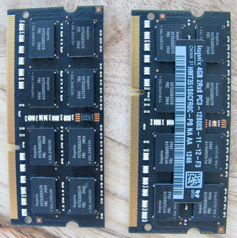 Barrettes mémoire 4GB 40 Marolles (41)