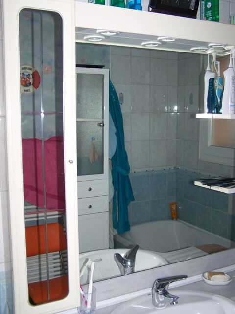 Grand  meuble salle de bain , sur pieds 190 Bordres-sur-l'chez (65)