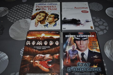 Lot de 4 DVD avec entre autre  Dolph Lundgren  5 Perreuil (71)