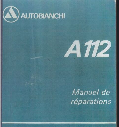 Manuel de rparation Autobianchi A112 10 Nmes (30)