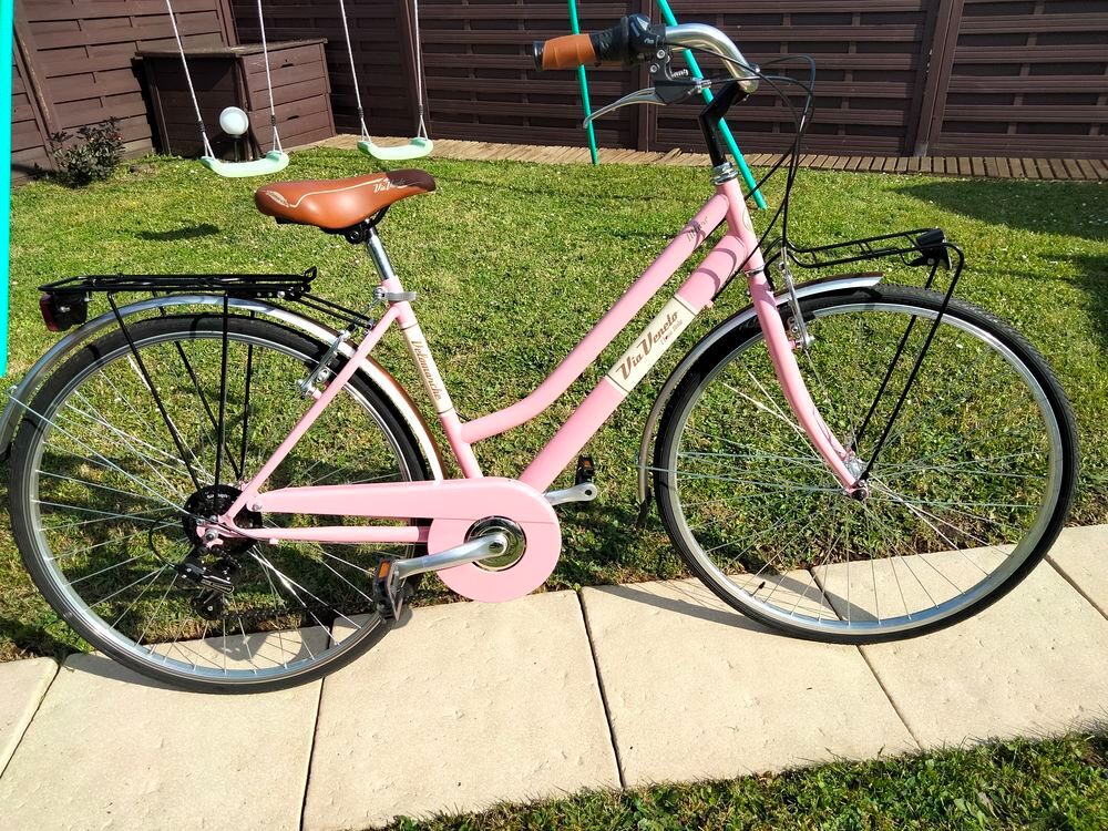 V&eacute;lo Via Veneto Allure V&eacute;lomarch&eacute; pour femme- couleur rose Vélos