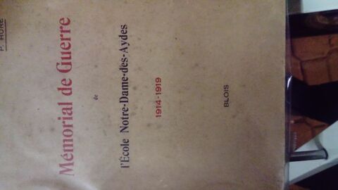 mmorial de guerre  cole notre dame des aydes  1914 1918 18 Saint-Sulpice-de-Pommeray (41)