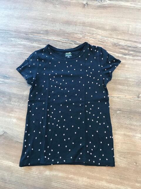 Tee shirt enfant fille motif �toiles    Kiabi   3 Saleilles (66)