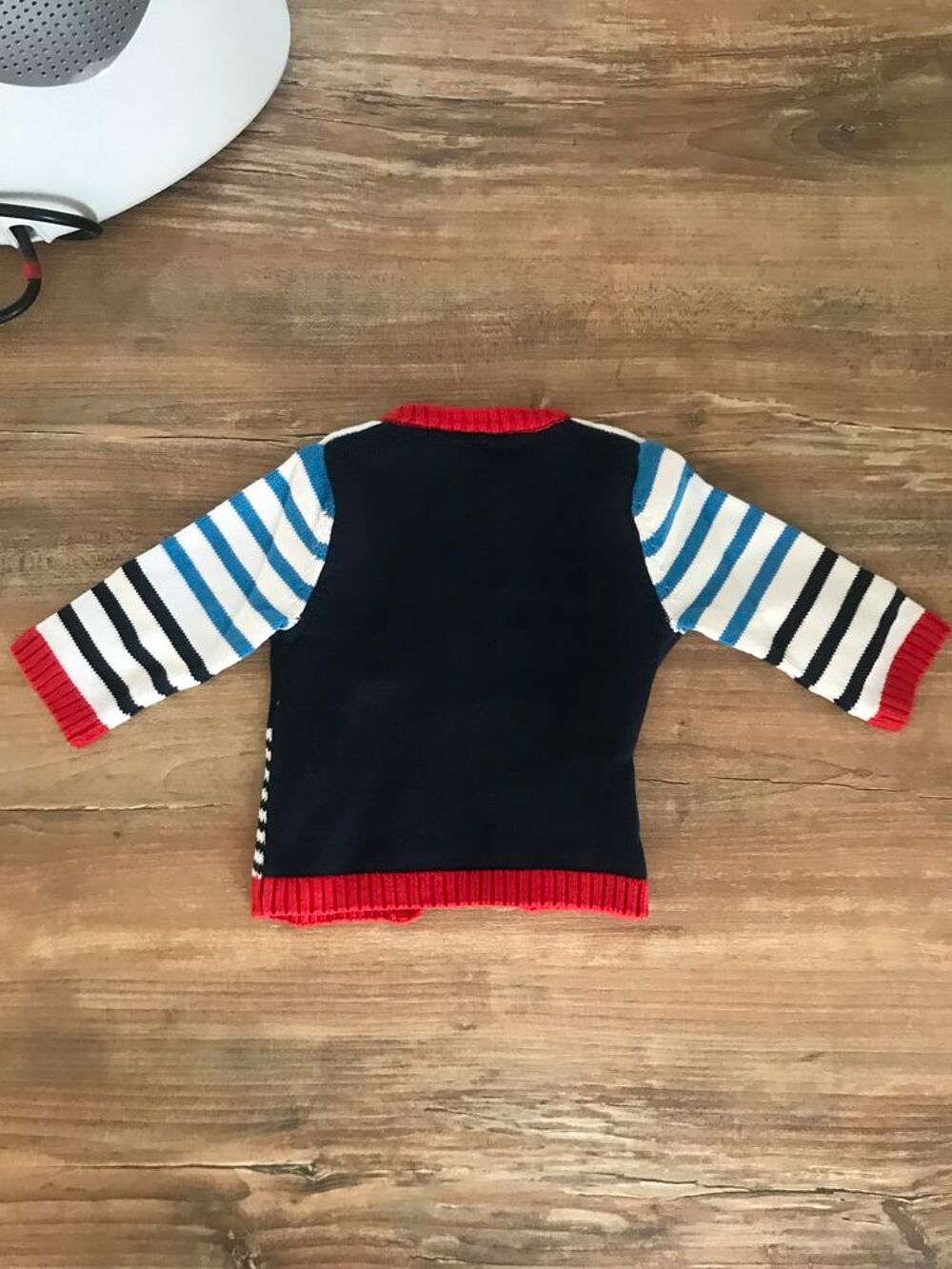 Gilet enfant gar&ccedil;on " Orchestra b&eacute;b&eacute; " Puériculture