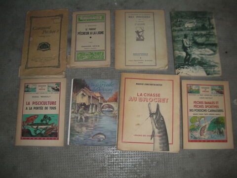 8 livres de p�che 1 Roques (31)