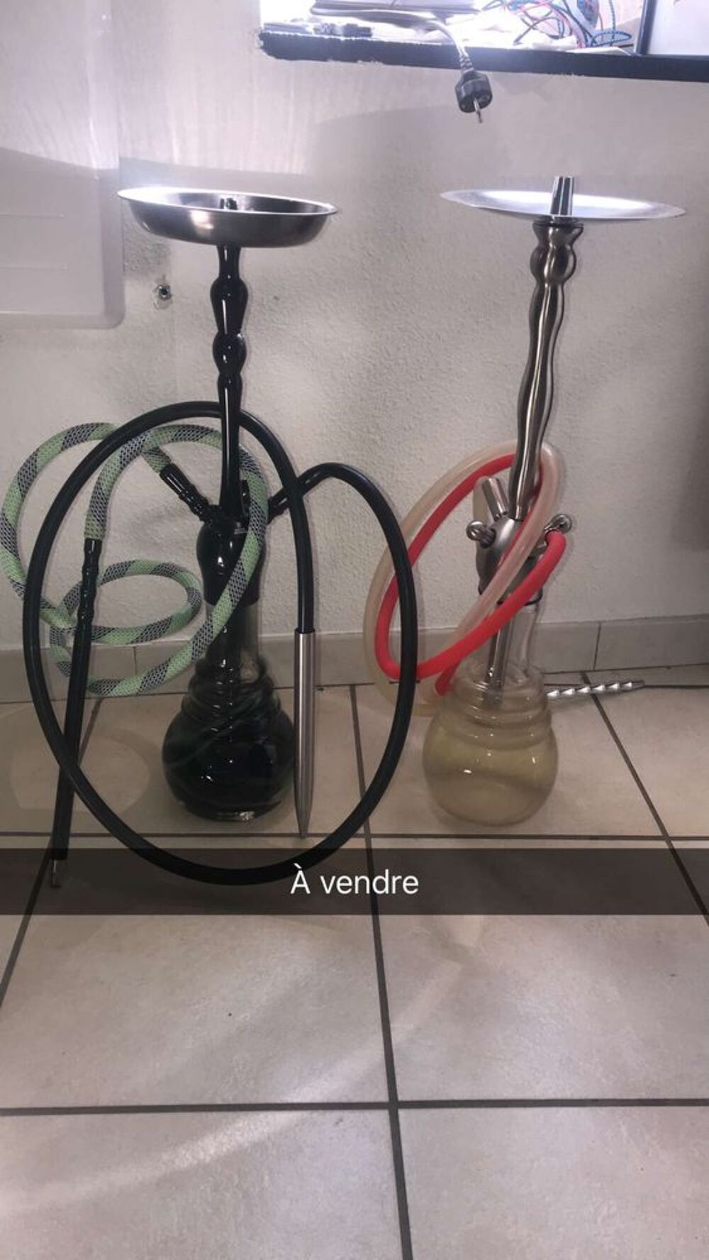2 chicha &agrave; vendre Décoration