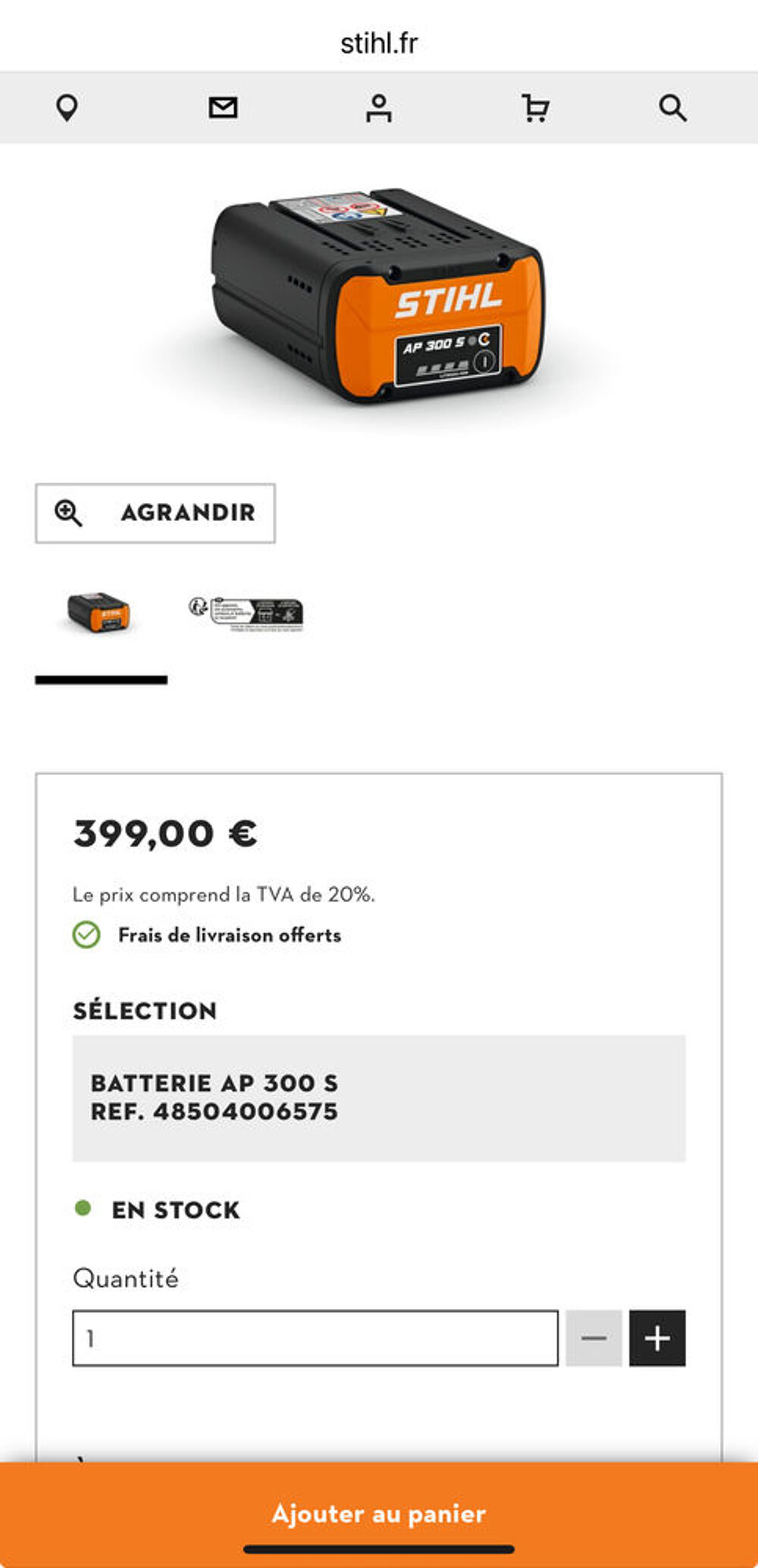 souffleur STiHl Jardin