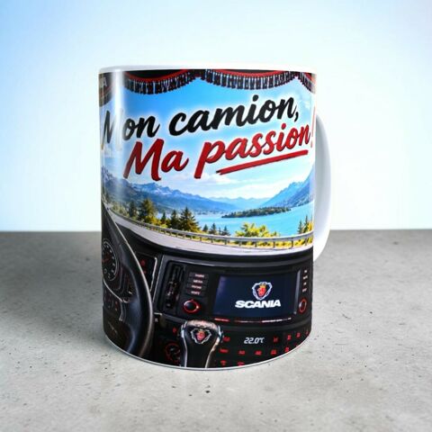 Mug Mon camion, Ma passion 10 Saint-Loup-sur-Semouse (70)