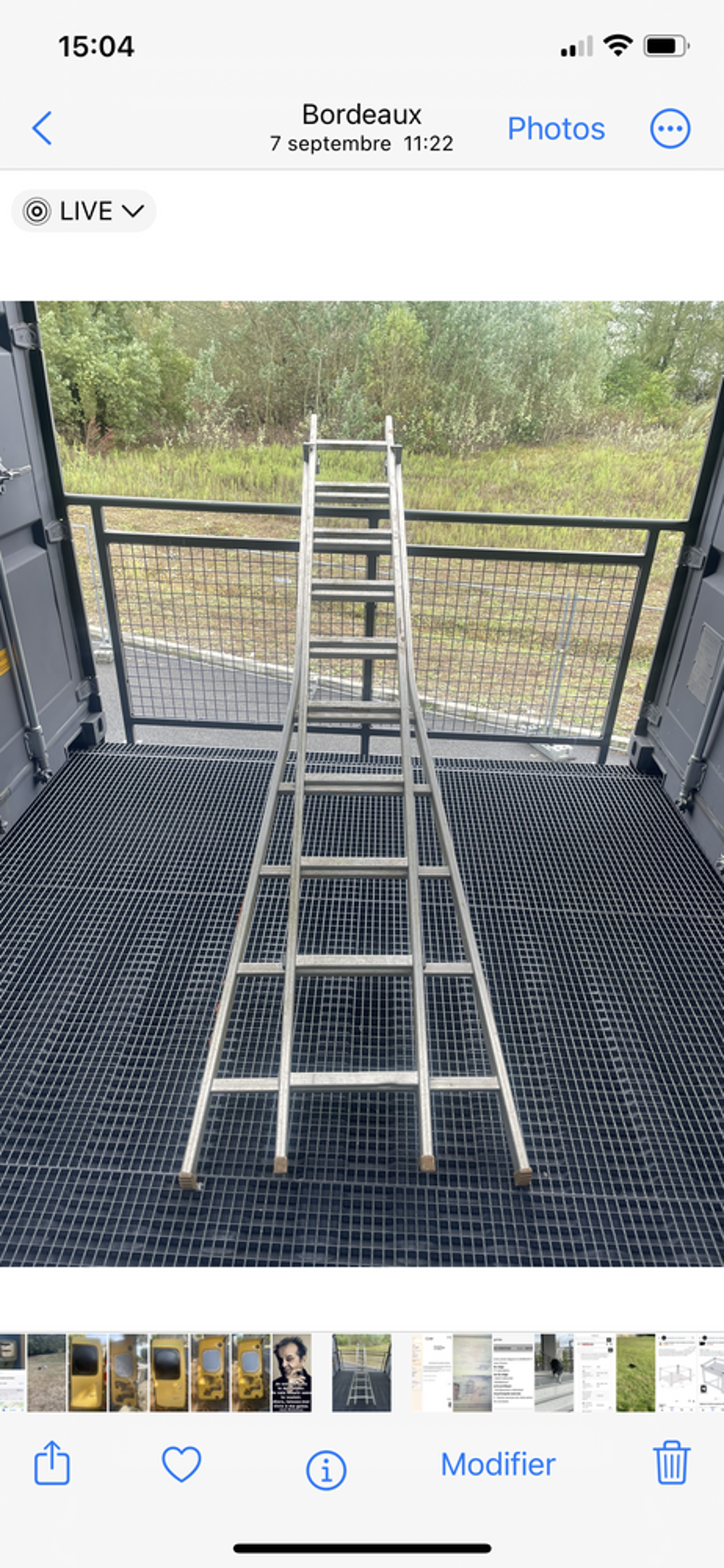 &Eacute;chelle t&eacute;lescopique 2 brins de marque HELWAL Bricolage