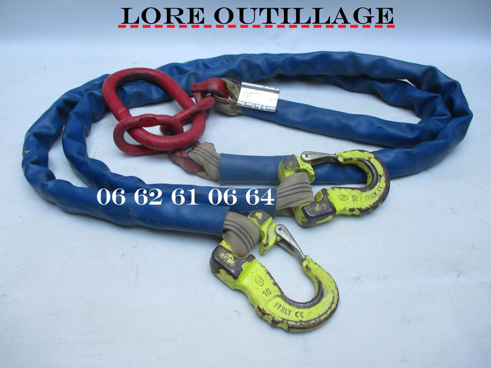 Elingue sangle 2 brins - 4200 kg Bricolage