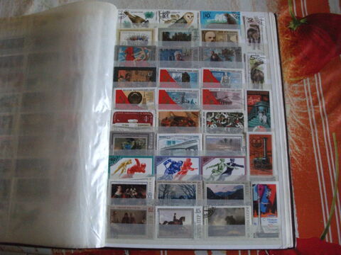 Lot de 513 Timbres diff�rents et oblit�r�s RUSSES 15 Aillevillers-et-Lyaumont (70)