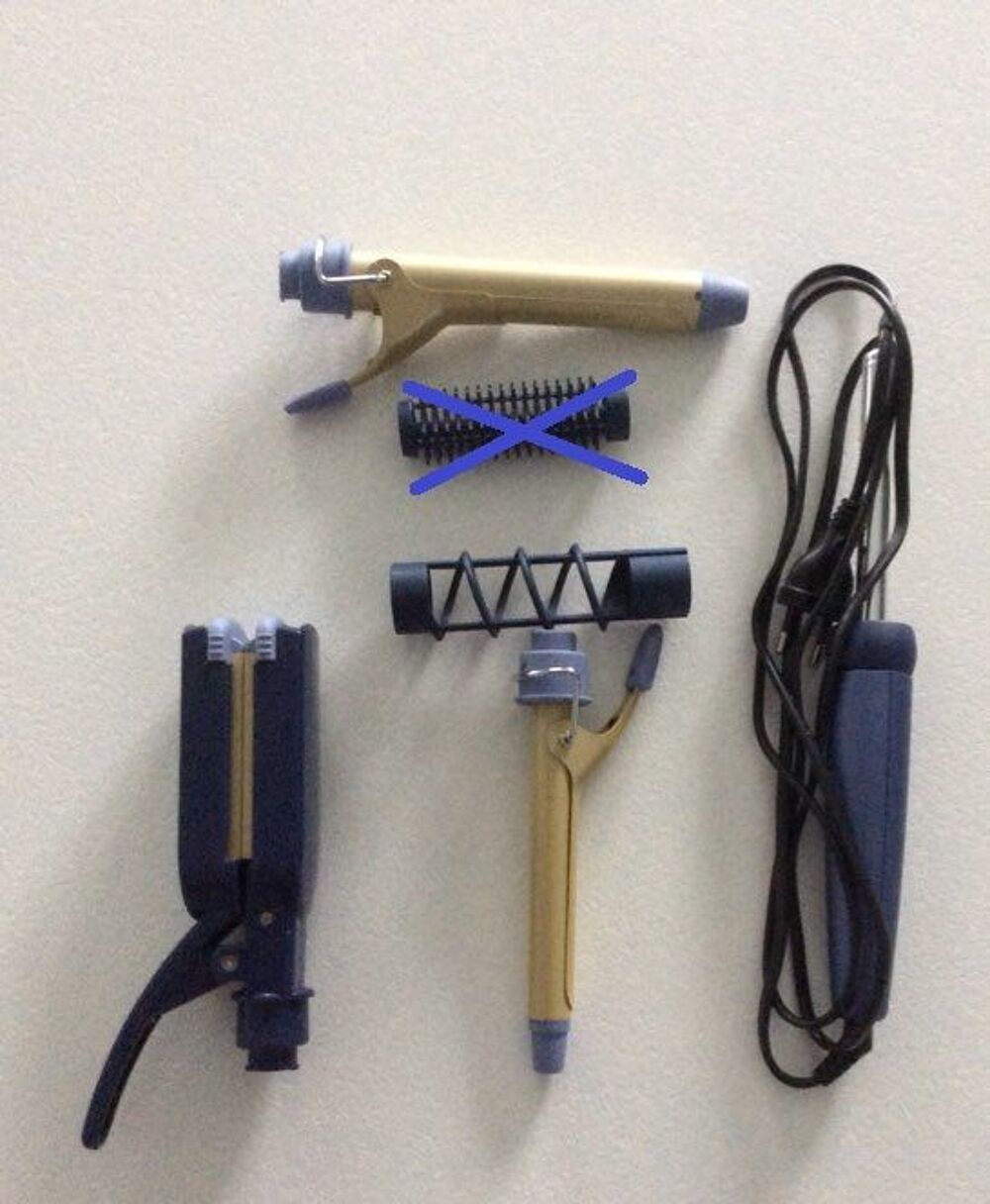 Fer &agrave; boucler Philips avec accessoires Electroménager