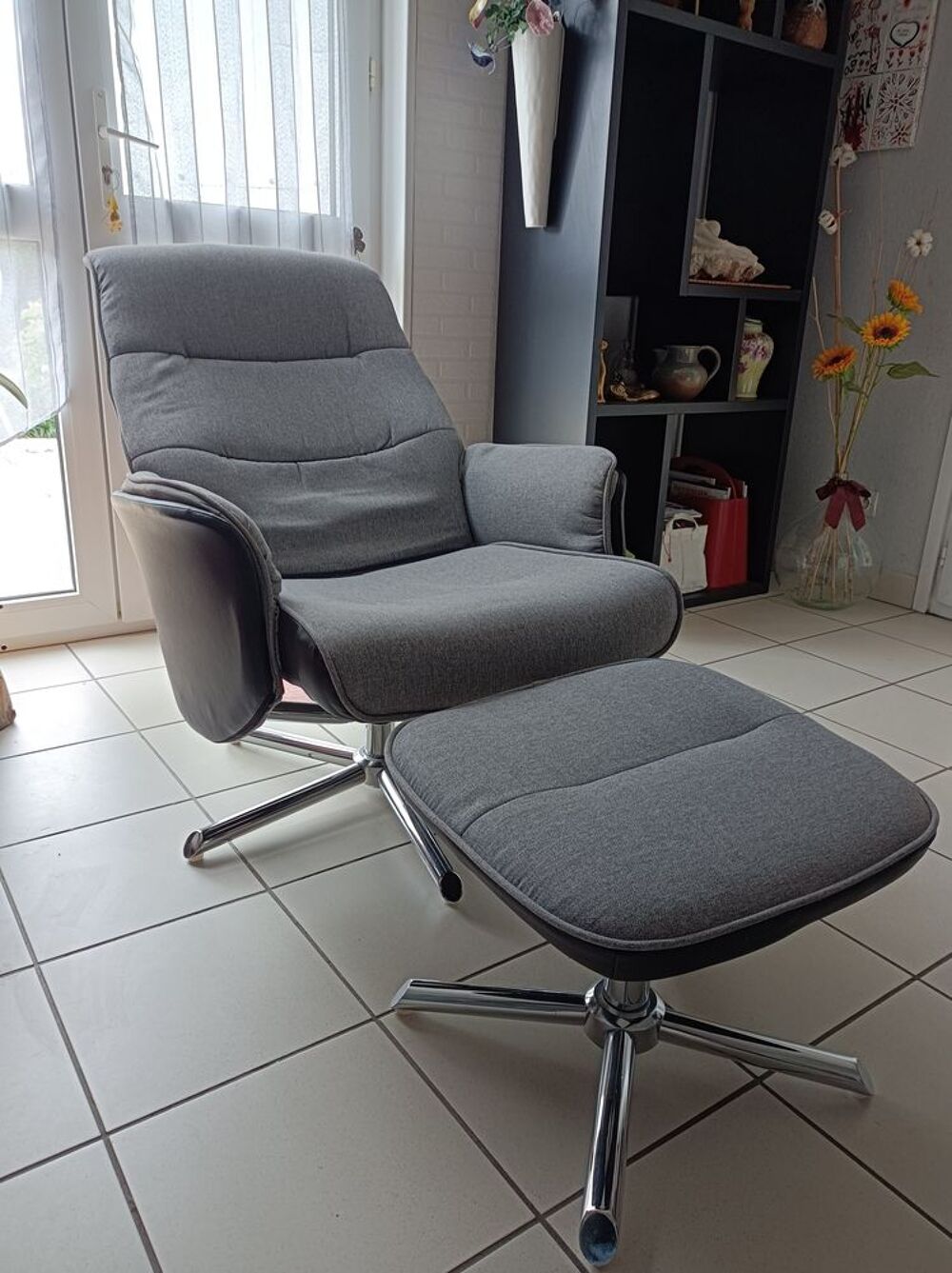 fauteuil relax avec repose pied Meubles