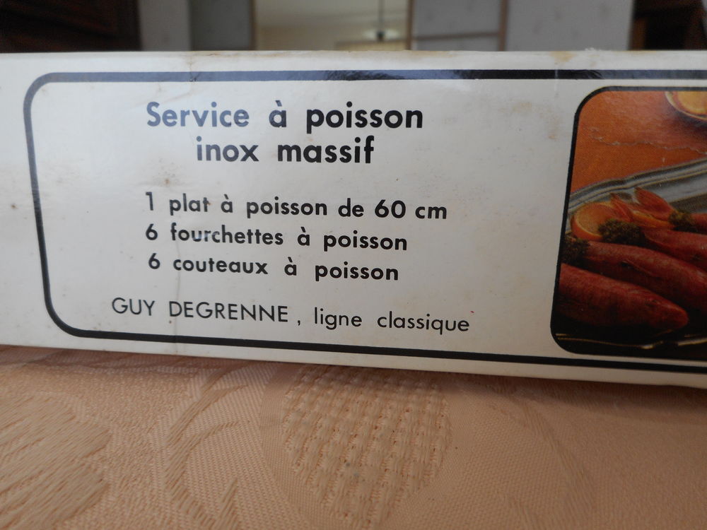 SERVICE A POISSON INOX GUY DEGRENNE LIGNE CLASSIQUE. Cuisine