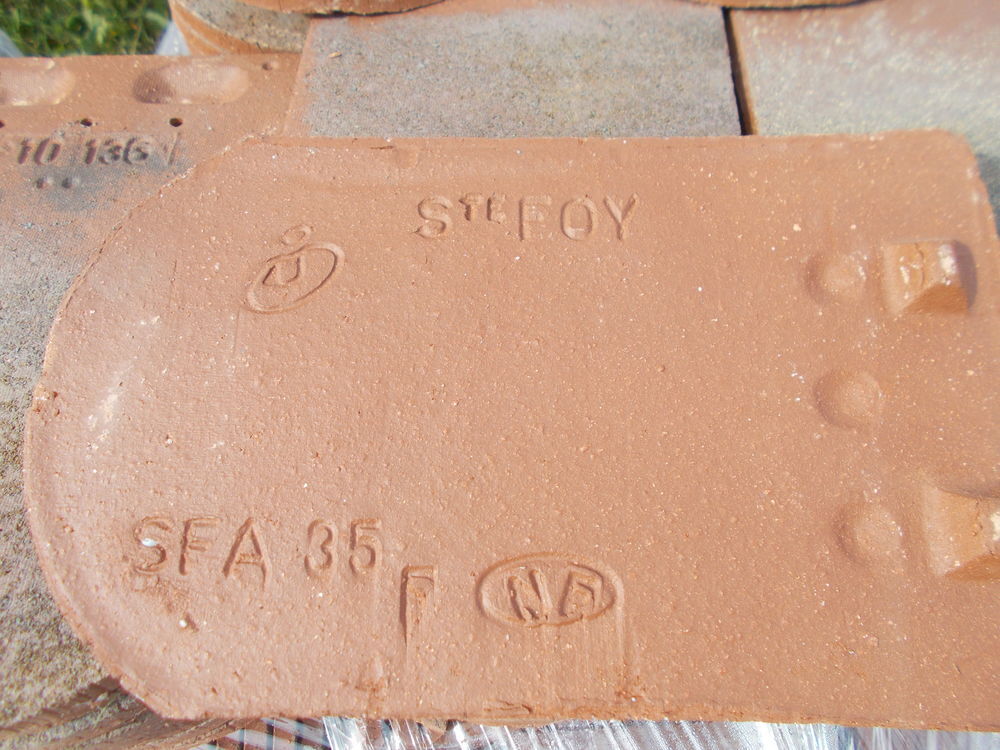  Tuiles plate st foy arondie neuve faire prix Bricolage