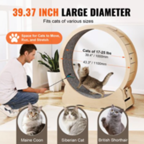   Roue d'exercice pour chat (750mm) 
